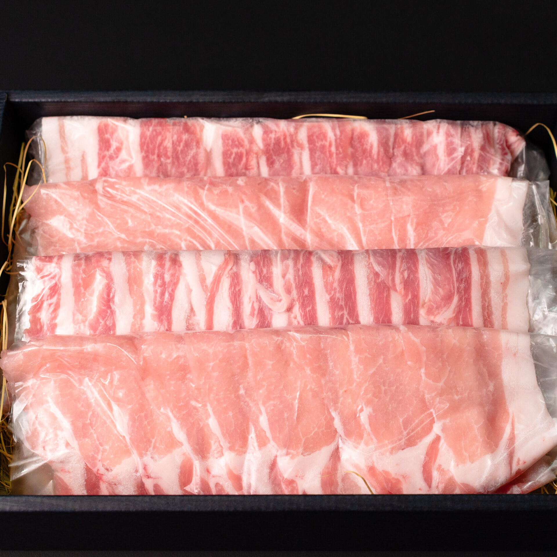 浜松ブランド『三ヶ日ポーク』ロース・バラ詰め合わせ【すき焼き・しゃぶしゃぶ用】 - 画像 (2)